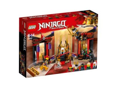 LEGO&reg; NINJAGO&reg; 70651 Confrontation Salle du Tr&ocirc;ne