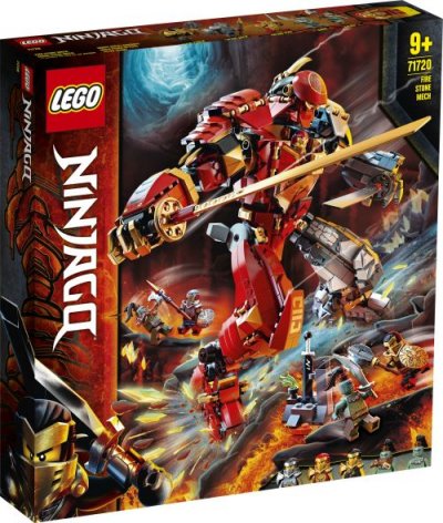 LEGO NINJAGO 71720 Le Robot de feu et de pierre