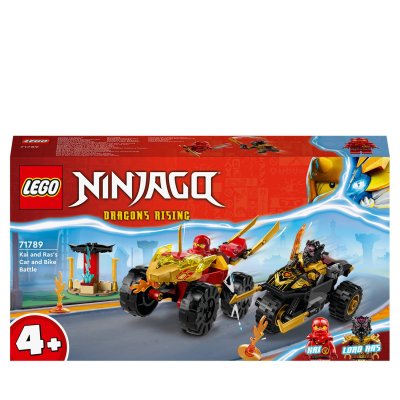 LEGO&reg; Ninjago 71789 Le combat en voiture et en moto de Kai et Ras