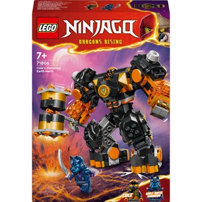 LEGO&reg; NINJAGO&reg; 71806 Le robot &eacute;l&eacute;mentaire de la terre de Cole
