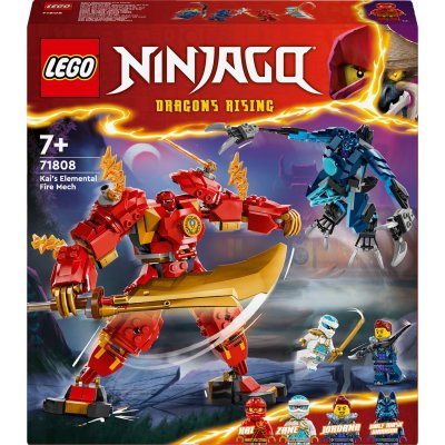 LEGO&reg; NINJAGO&reg; 71808 Le robot &eacute;l&eacute;mentaire du feu de Kai
