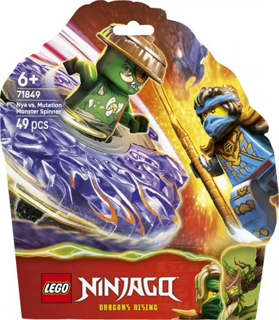 LEGO&reg; Ninjago&reg; 71849 Nya contre la toupie du monstre mutant