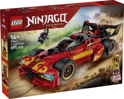 LEGO&reg; Ninjago 71867 Le chargeur Ninja X-1 : 15e anniversaire