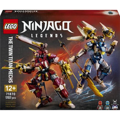 LEGO&reg; Ninjago&reg; 71870 Les robots Titan jumeaux