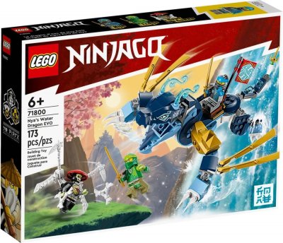 Lego Ninjago - Le Dragon D'eau De Nya - &Eacute;volution - 71800