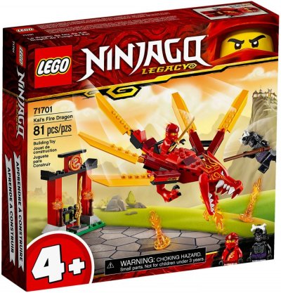 Lego Ninjago Legacy 71701 Le Dragon de feu de Kai