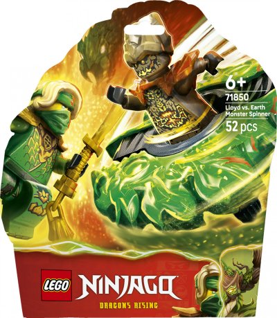 LEGO NINJAGO - Lloyd contre la toupie du monstre de la Terre - 71850