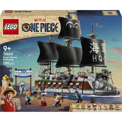 LEGO&reg; ONE PIECE 75646 Le navire de la marine de Garp