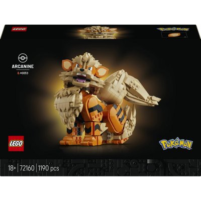 LEGO Pok&eacute;mon 72160 - Arcanin- Set Collector pour Adulte - Id&eacute;e Cadeau Gaming