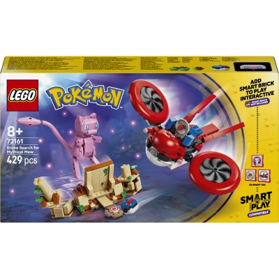 LEGO Pok&eacute;mon 72161 SMART Play : Recherche de Mew fabuleux en drone