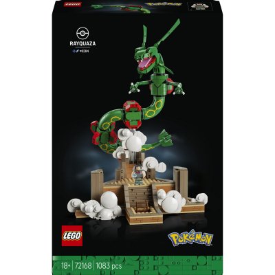 LEGO Pok&eacute;mon 72168 - Rayquaza - Set Collector pour Adulte - Id&eacute;e Cadeau Gaming