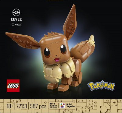 Lego Pok&eacute;mon &Eacute;voli, Jouets de construction