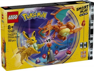 LEGO&reg; Pok&eacute;mon - SMART Play : Le Combat Ultime entre Dracaufeu et Voltali - 72167