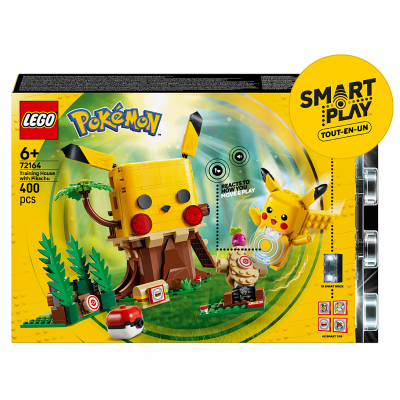 LEGO&reg; Pok&eacute;mon - SMART Play : Pikachu et la Cabane d&acute;Entra&icirc;nement - 72164