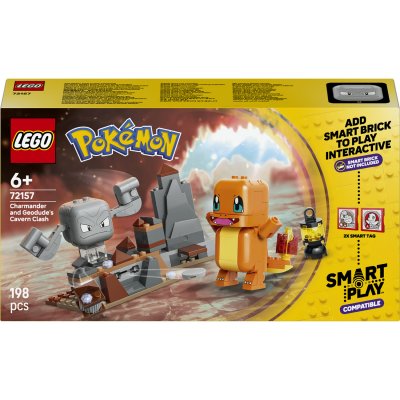 Lego Pok&eacute;mon Smart Play Salam&egrave;che et Racaillou le combat dans la grotte 72157 LEGO