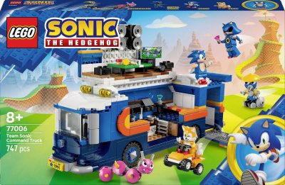 LEGO Sonic the Hedgehog 77006 Le camion de contr&ocirc;le de l'&eacute;quipe Sonic