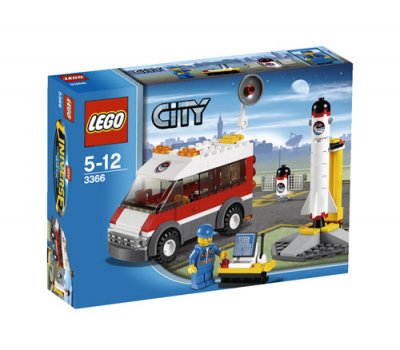 LEGO&reg; Space Port 3366 L'aire de lancement