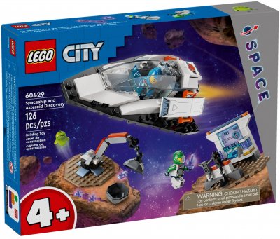 Lego Spacecraft And Asteroid Discovery Construction Game Argent&eacute;