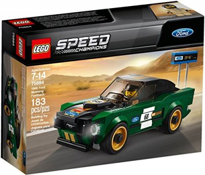 LEGO Speed Champions 75884 Ford Mustang Fastback 1968 