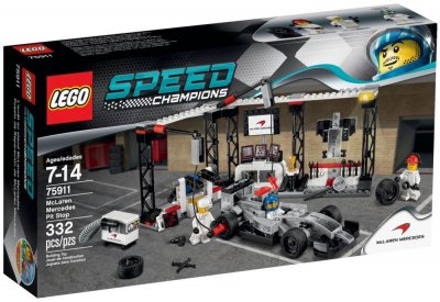 LEGO Speed Champions 75911 Stand McLaren Mercedes 