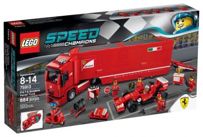 LEGO&reg; Speed Champions 75913 F14 T et Camion Ferrari 