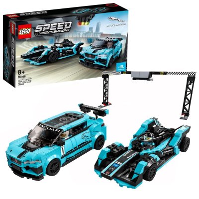 LEGO Speed Champions 76898 Formula E Panasonic Jaguar Racing GEN2 & Jaguar I-PACE eTROPHY