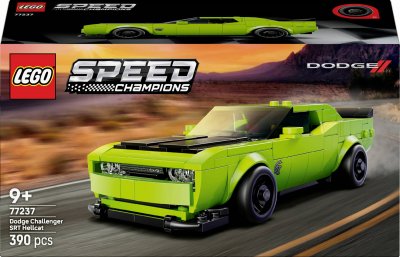 LEGO&reg; Speed Champions Dodge Challenger SRT Hellcat Sports Car Toy 77237