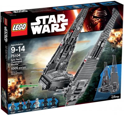 LEGO Star Wars 75104 Kylo Ren&rsquo;s Command Shuttle 