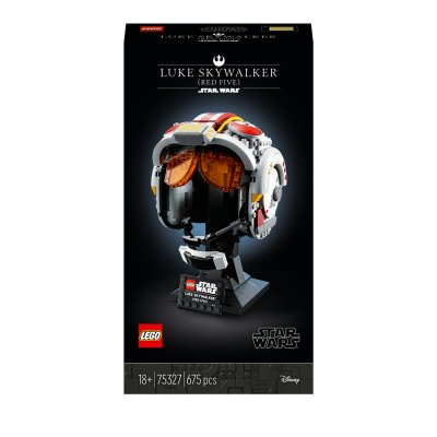 LEGO Star Wars 75327 Le Casque Red Five de Luke Skywalker 