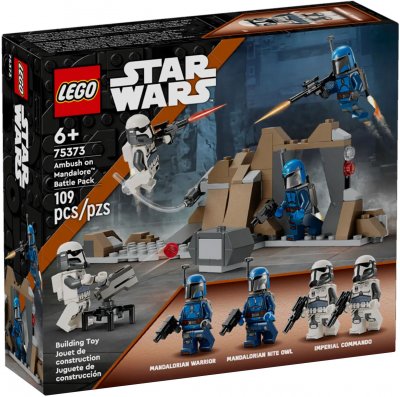 LEGO&reg; Star Wars&trade; 75373 Pack de combat de l&rsquo;embuscade sur Mandalore&trade; 
