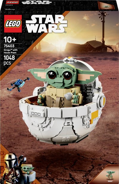 LEGO&reg; Star Wars&trade; 75403 Grogu&trade; et son landau 