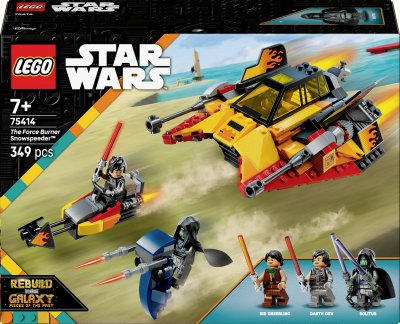 LEGO&reg; Star Wars&trade; 75414 Le Snowspeeder&trade; en flammes 