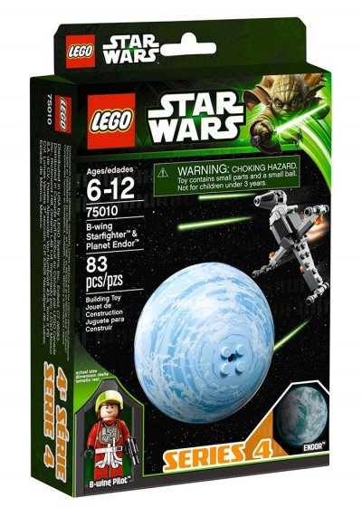 Lego Star Wars - B-Wing Starfighter &amp Endor - 75010