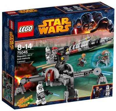 Lego Star Wars - Canon Anti-V&eacute;hicule Av-7 De La R&eacute;publique - 75045