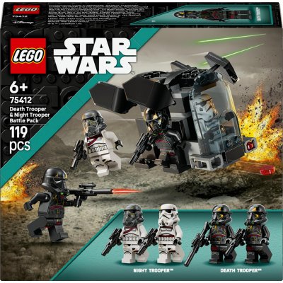 LEGO&reg; Star Wars&acute; Death Trooper & Night Trooper Battle Pack Building Toy 75412