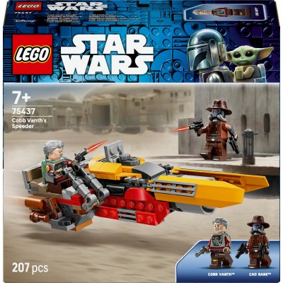LEGO Star Wars&acute; - Le Speeder de Cobb Vanth - Jouet 7 ans - 75437