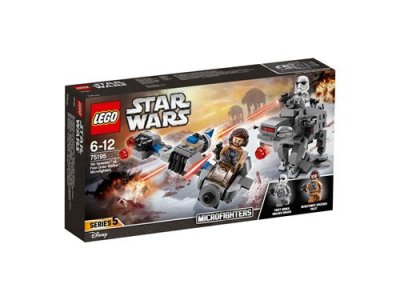 Lego Star Wars - Microfighter Ski Speeder Vs. Quadripode Du Premier Ordre - 75195