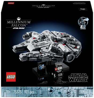LEGO Star Wars Millennium Falcon Model Set for Adults 75375