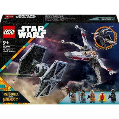 LEGO&reg; Star Wars&trade; Rebuild the Galaxy 75393 TIE Fighter et X-Wing &agrave; combiner 