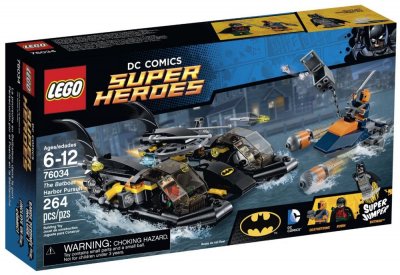 Lego super heroes 76034 la poursuite en batboat dans le port 76034