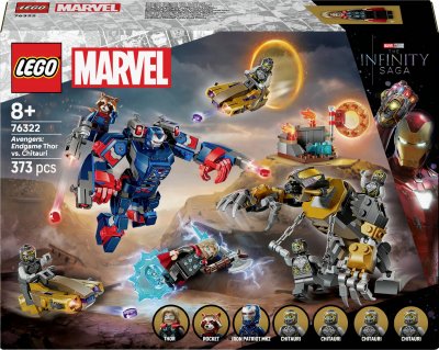 LEGO&reg; Super Heroes 76322 Avengers : Endgame Thor contre Chitauri 