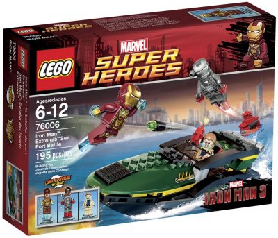 LEGO&reg; Super Heroes Marvel 76006 Iron Man la bataille du port Extremis