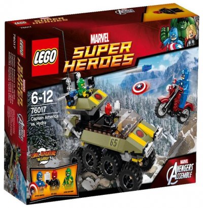 LEGO&reg; Super Heroes Marvel 76017 Captain America contre Hydra