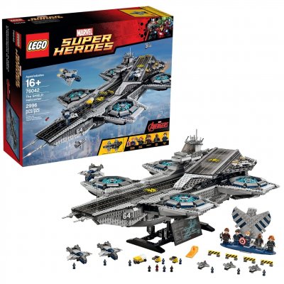 LEGO&reg; Super Heroes Marvel 76042 L'H&eacute;litransporteur du SHIELD