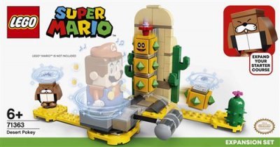 LEGO&nbsp;Super&nbsp;Mario 71363 Ensemble d'extension D&eacute;sert de Pokey 