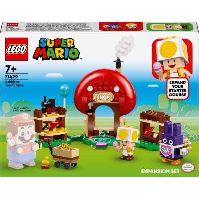 LEGO Super Mario 71429 Ensemble d'extension Carottin et la boutique Toad