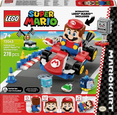 LEGO Super Mario Mario Interactif et Kart Standard 72043 LEGO