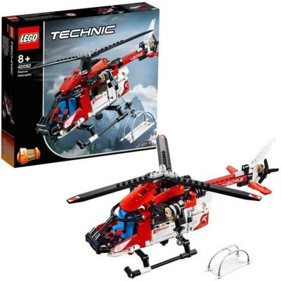 LEGO Technic 42092 L'h&eacute;licopt&egrave;re de secours