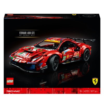 LEGO Technic 42125 Ferrari 488 GTE AF Corse 51 