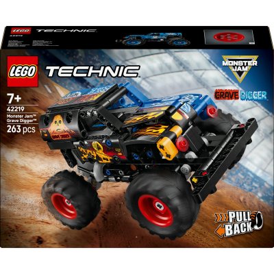 LEGO Technic 42219 Monster Jam Grave Digger - Feu et glace - Neuf
